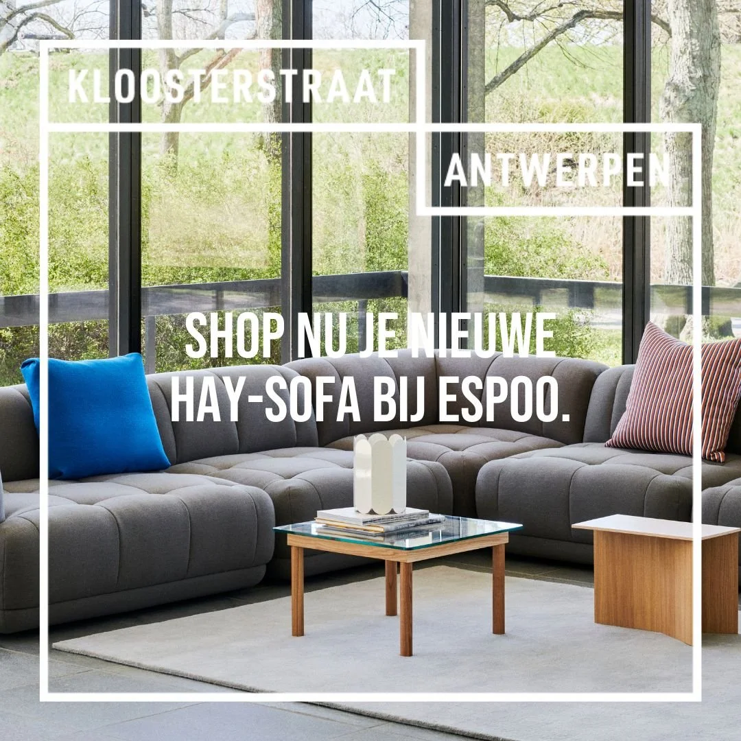 Bij espoo bespaar je nu flink op je nieuwe HAY-sofa.