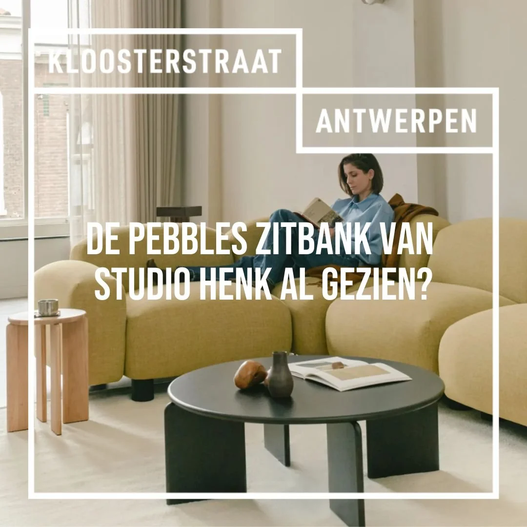 De Pebbles zitbank van Studio Henk al gezien?