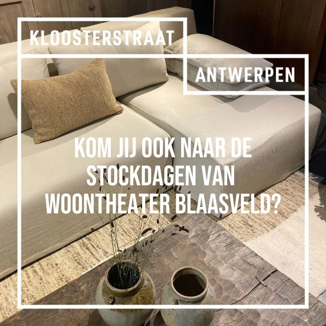 Grijp je kans op de stockdagen van WoonTheater!