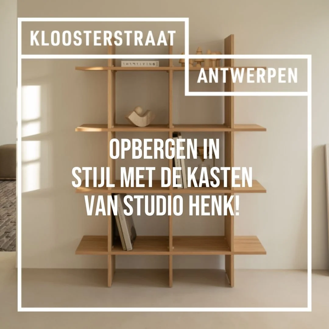 Opbergen in stijl met Studio Henk.