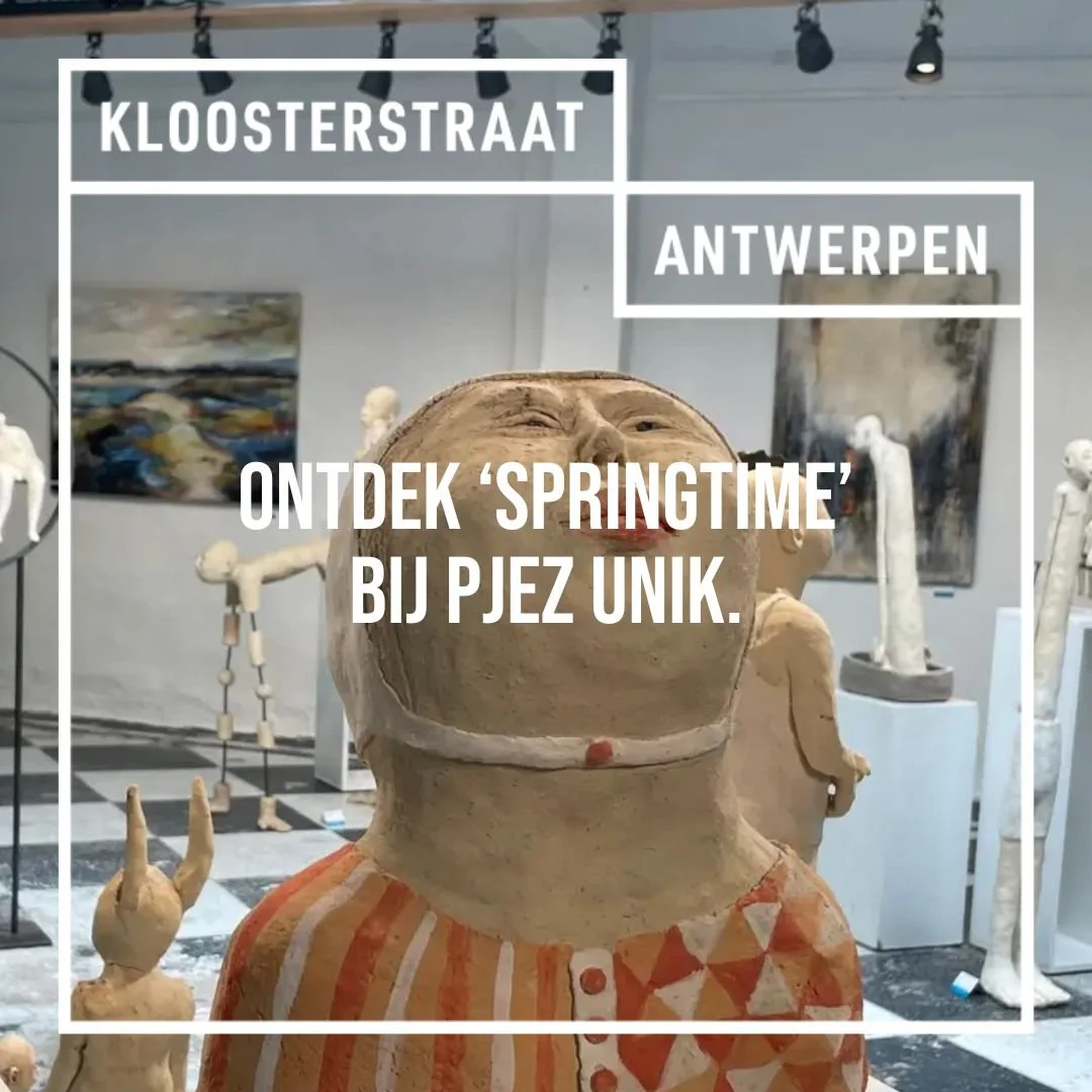 Nieuwe expo bij Pjez Unik. Je ontdekt er nu ‘Springtime’.