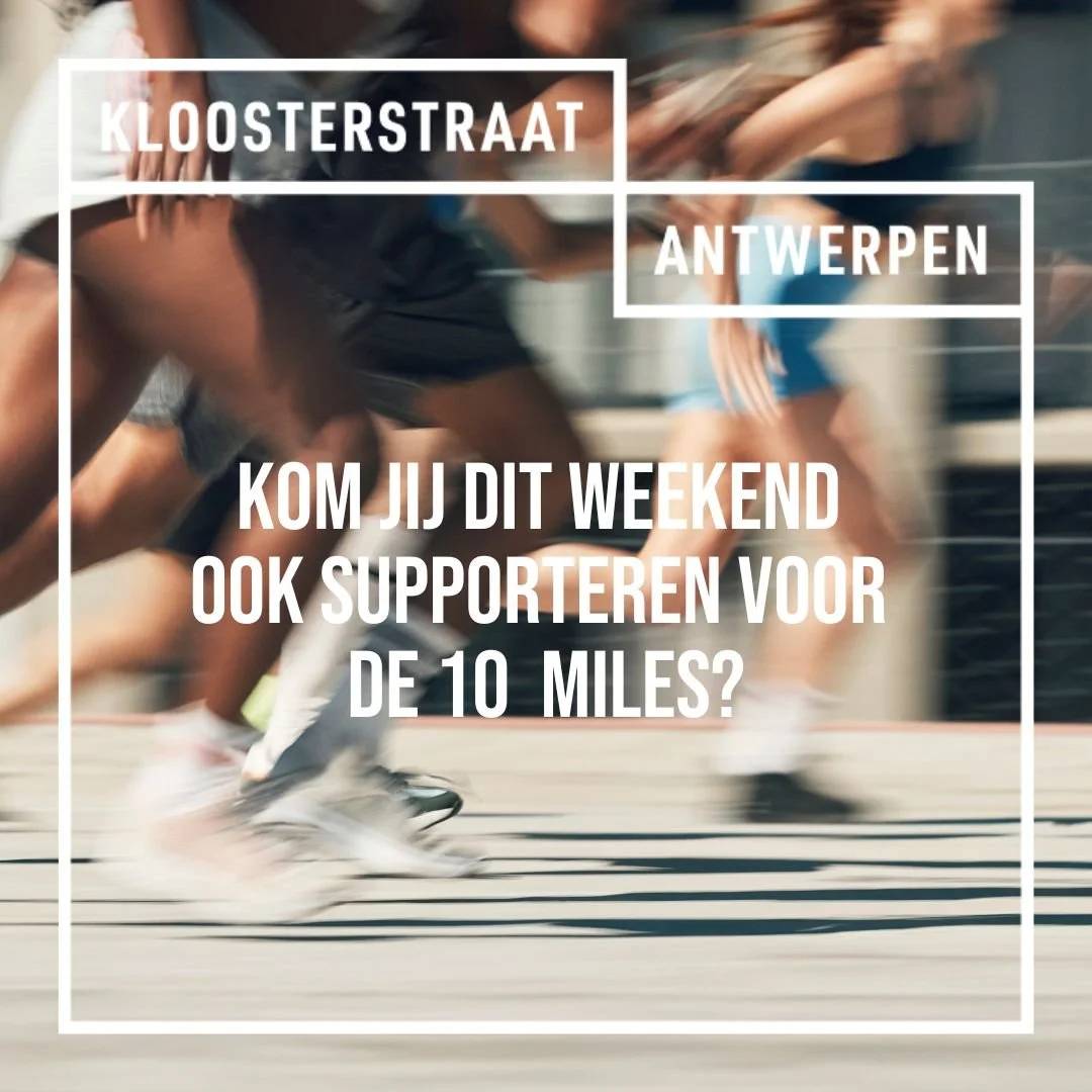 Kom jij ook supporten voor de 10 miles?