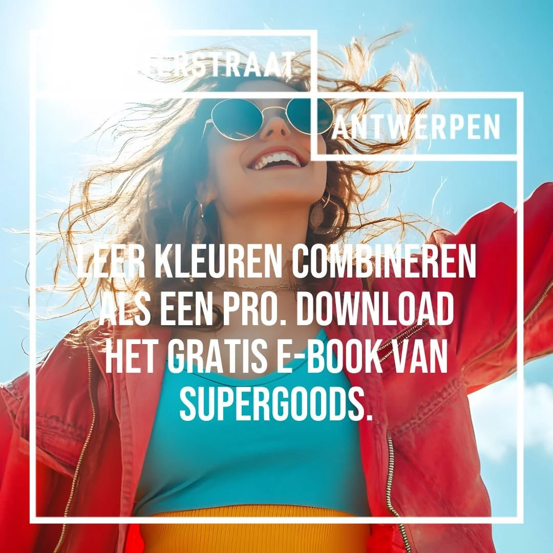Combineer kleuren als een pro. Download het e-book van Supergoods.