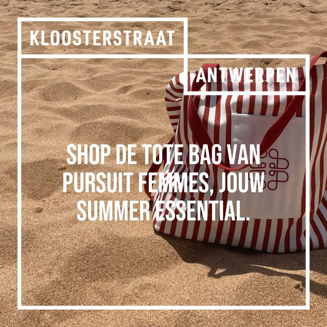 Pursuit Femmes goes Tote Bag.