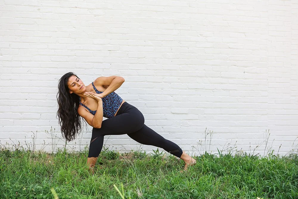 yoga portraits by Rachel Garrison Photography