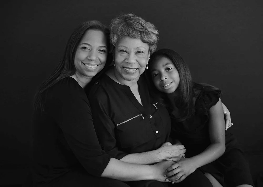 family portrait by Rachel Garrison Photography