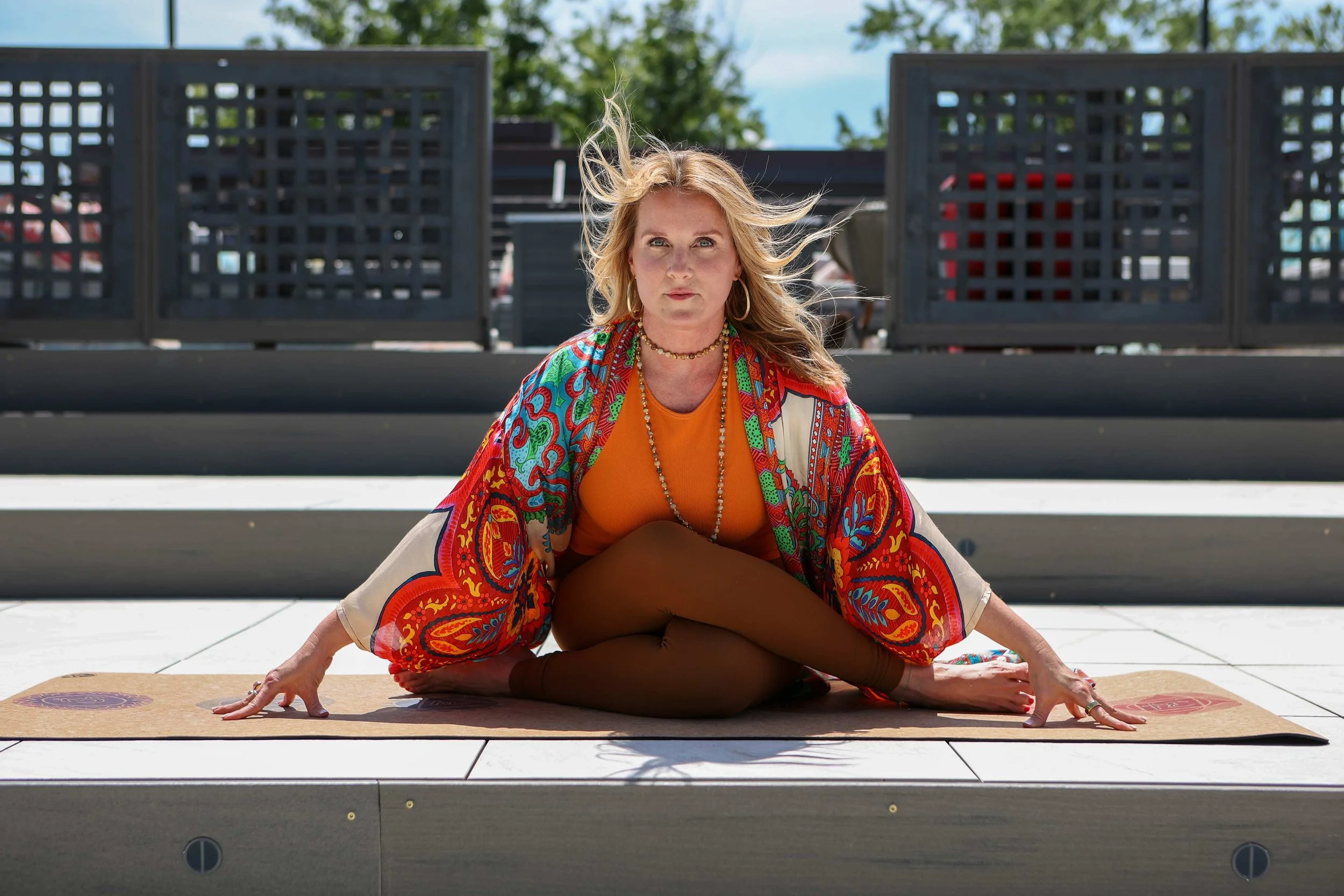 yoga portraits by Rachel Garrison Photography