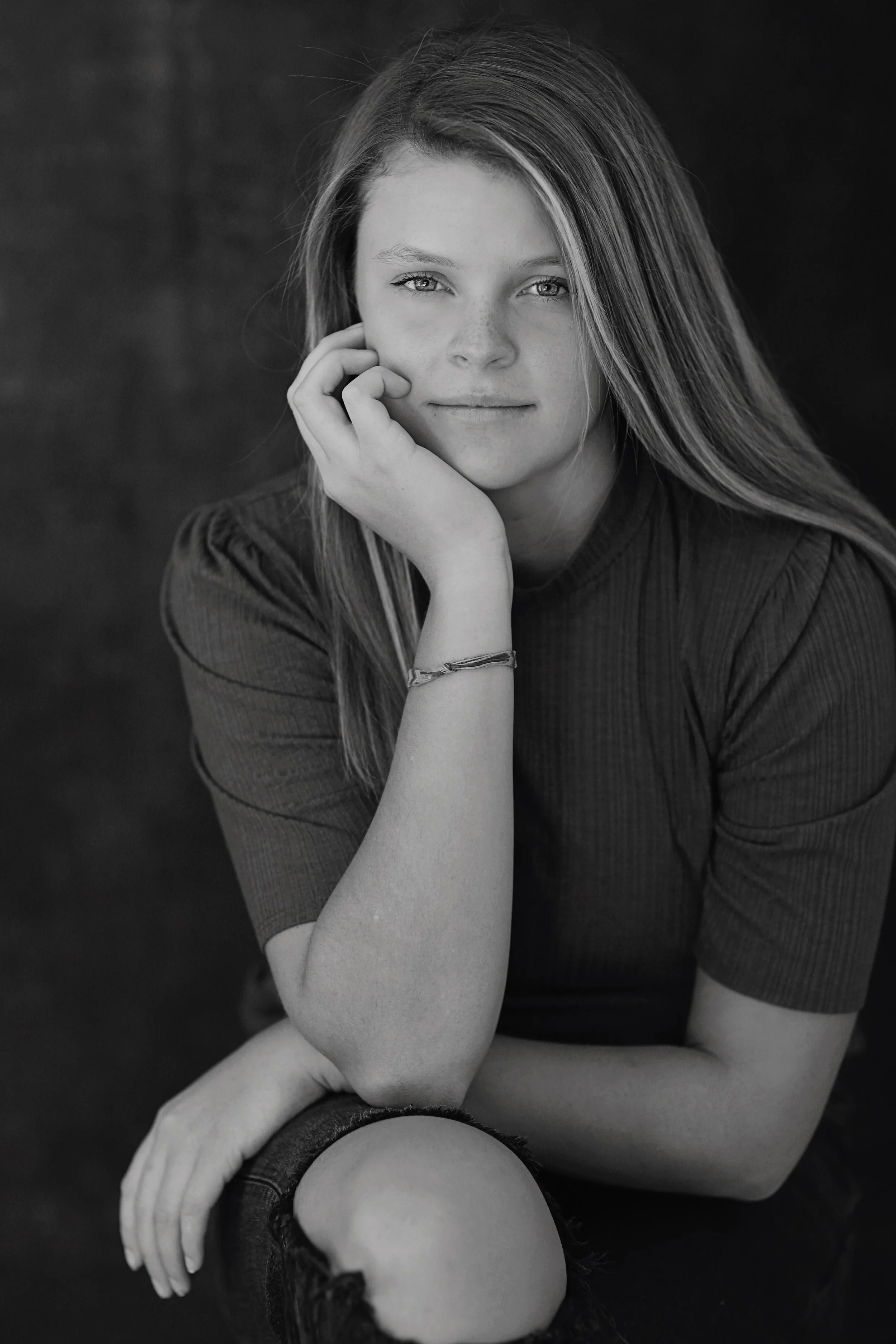 senior portrait by Rachel Garrison