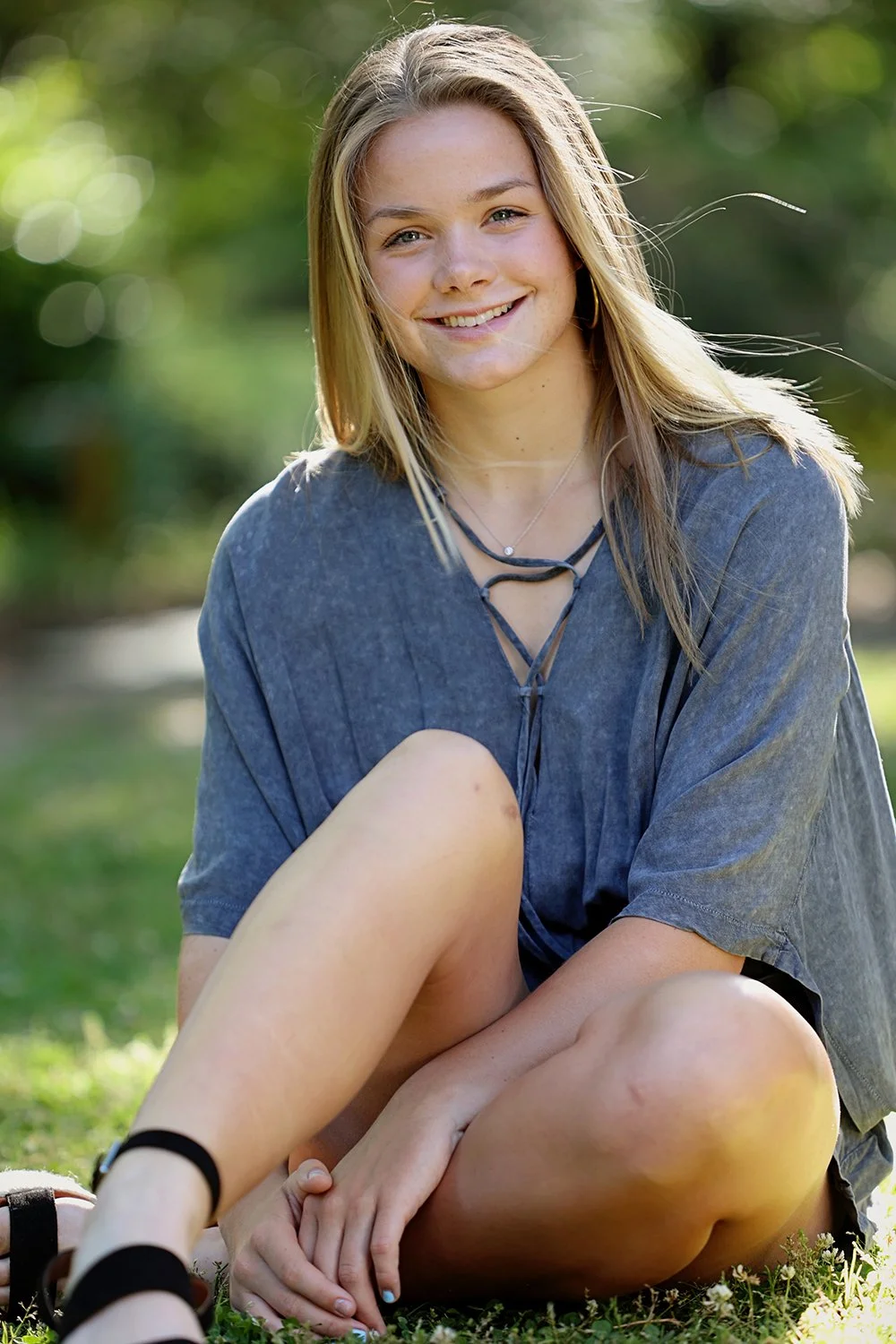 senior portrait by Rachel Garrison