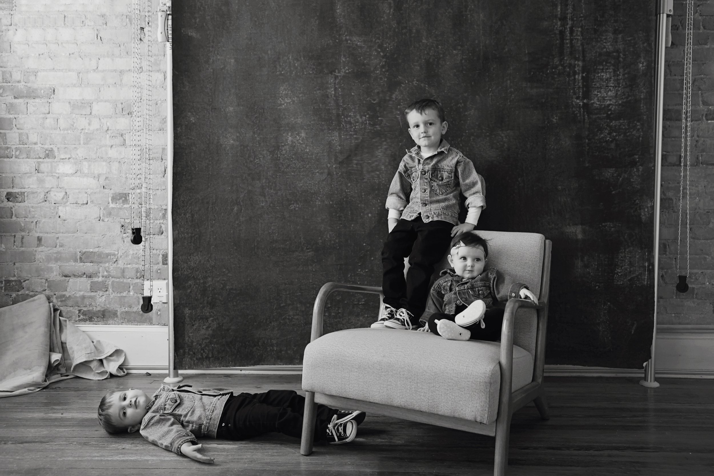 children + family portraits in Southern Pines NC