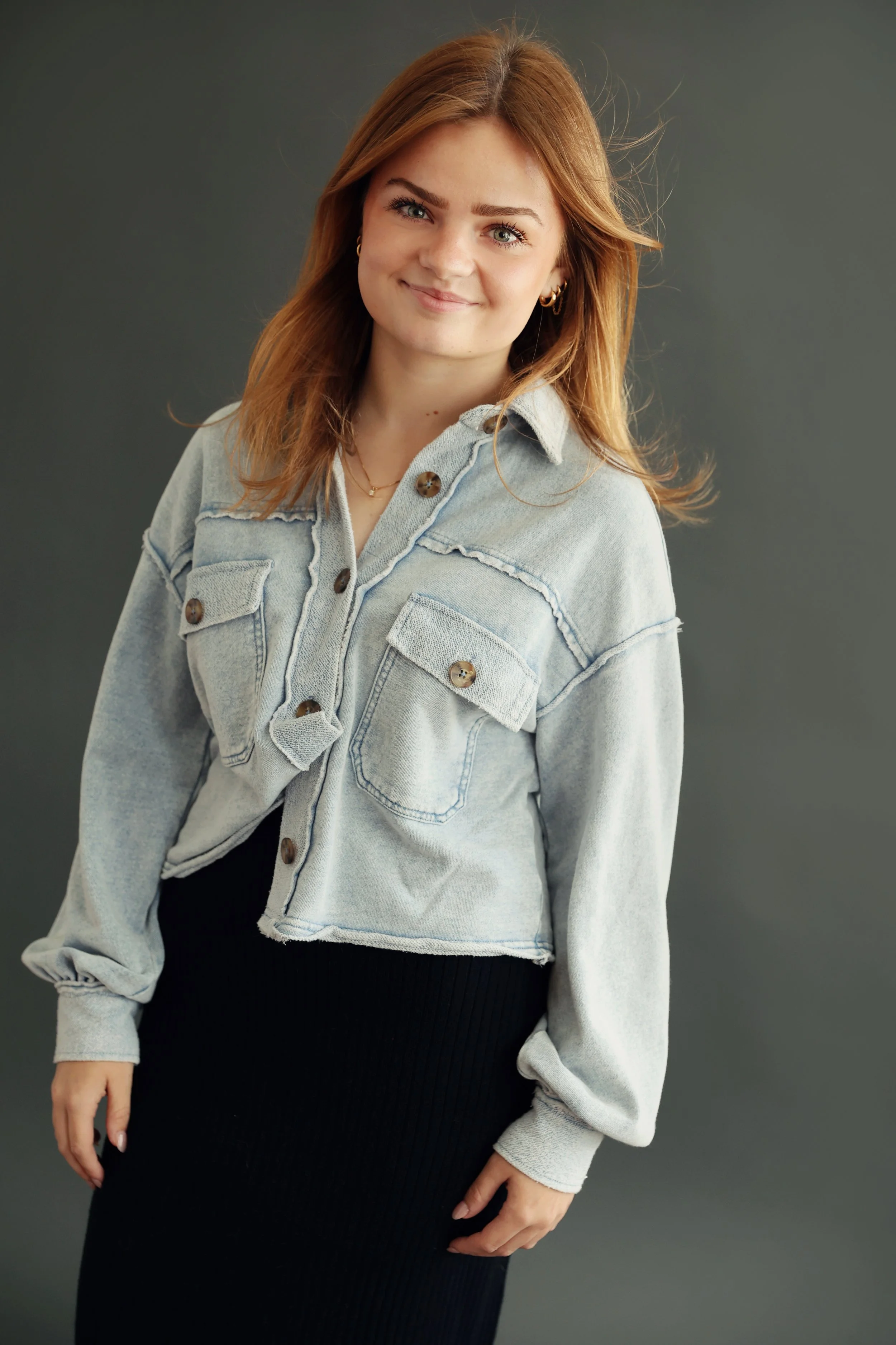 senior portrait by Rachel Garrison