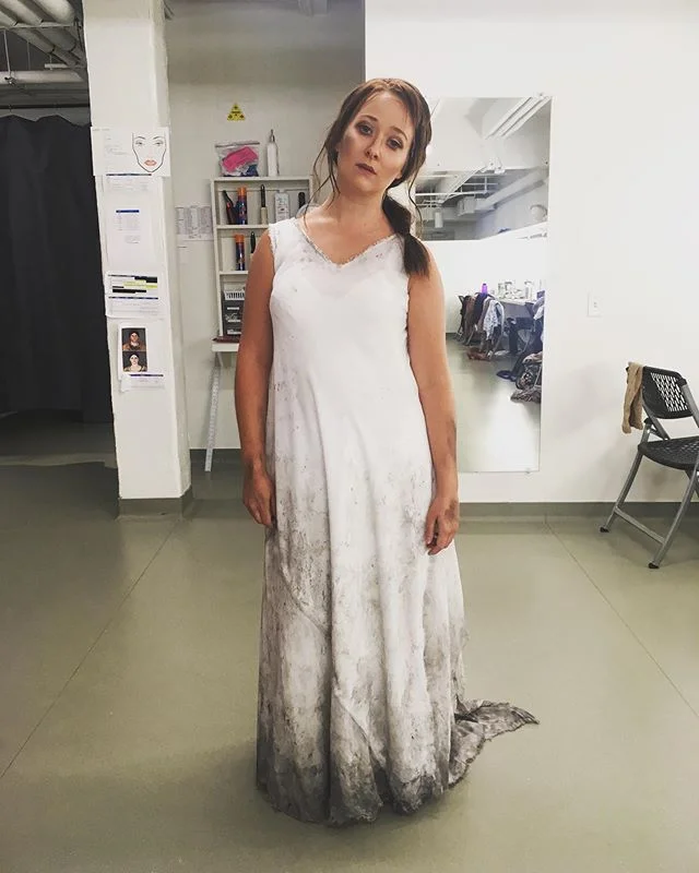 Eurydice is TIRED y’all. But we did it! Getting to perform this scene with @leialensing as my Orfeo and @dpdirects and @pharvey119 at the helm was an absolute dream. So thankful for the opportunities that are given to the apprentices here at @santafeopera 💖💓💕 #sfoapprentices #orfeoedeurydice #gluck #operasingersofinstagram #soprano #mezzo #opera