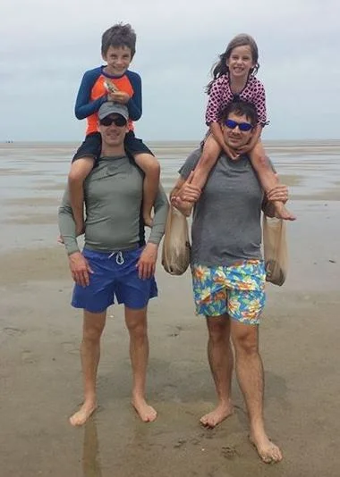 Byron Finn Eugenia John Cocke Beach Clam Digging