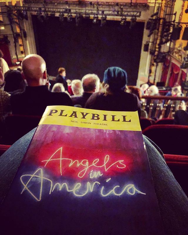 #playbill #AngelsinAmerica #NeilSimonTheatre #Broadway #play #TonyKushner #revival Life becoming complete with this...