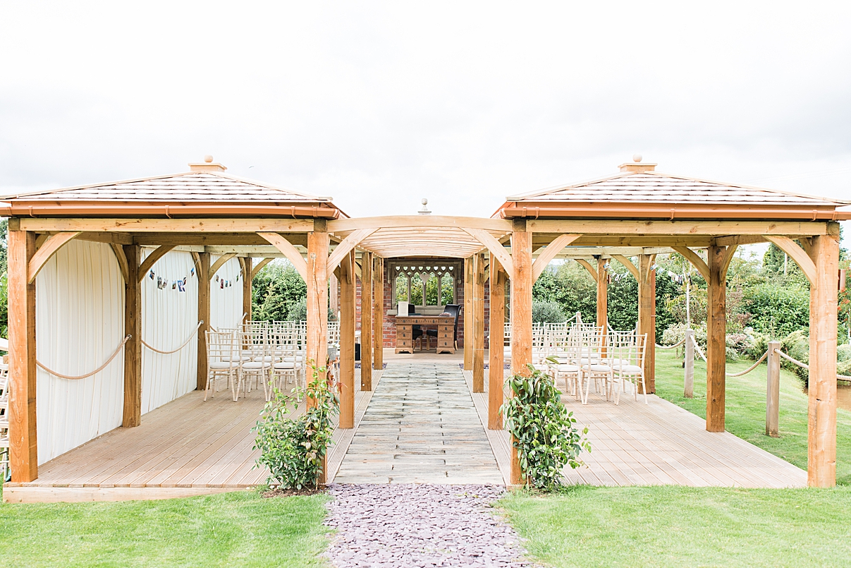 ceremony venue wedding in Shropshire by West Midlands Wedding Photographer