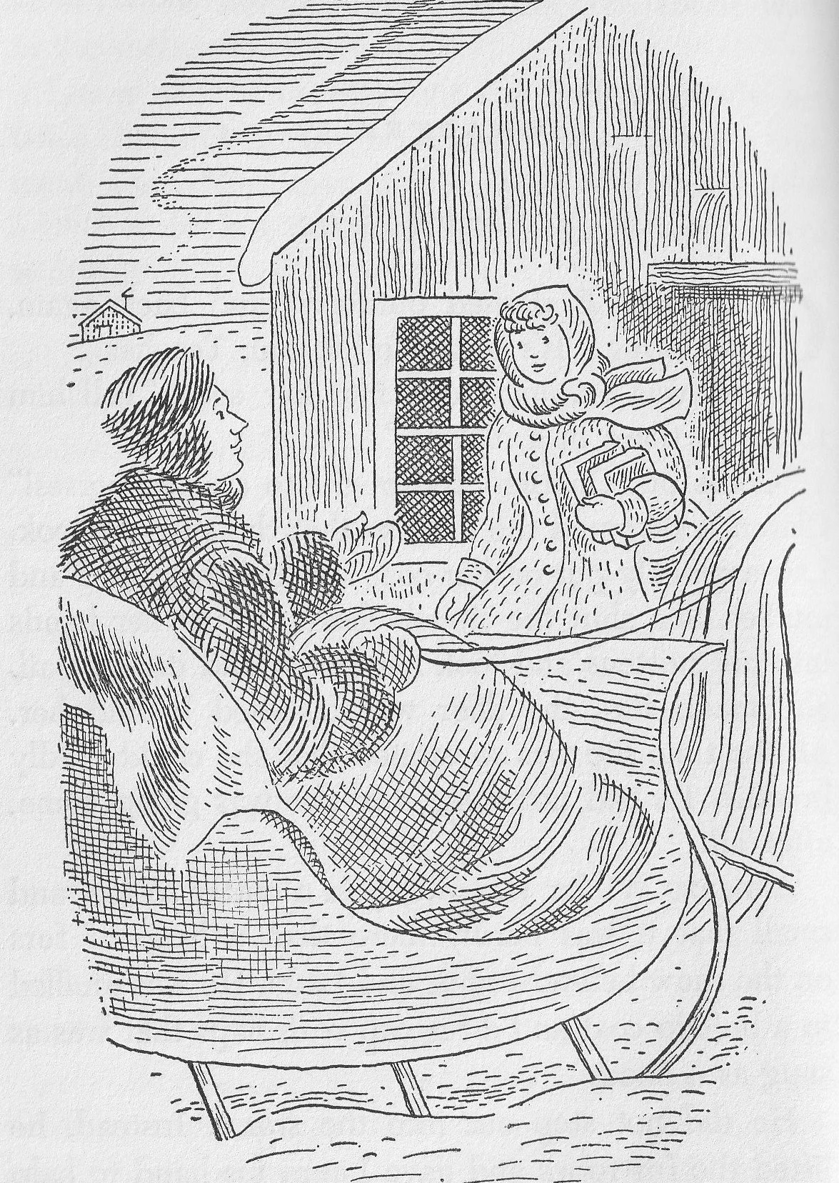 Laura Ingalls Wilder's Cold Ride:  Four Variations