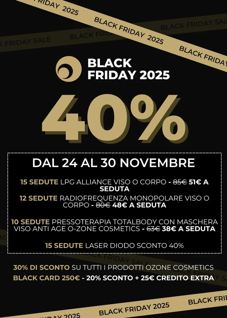 BLACK FRIDAY 2025: LA SETTIMANA PIÙ CONVENIENTE DELL’ANNO È ARRIVATA (E QUEST’ANNO FACCIAMO SUL SERIO)