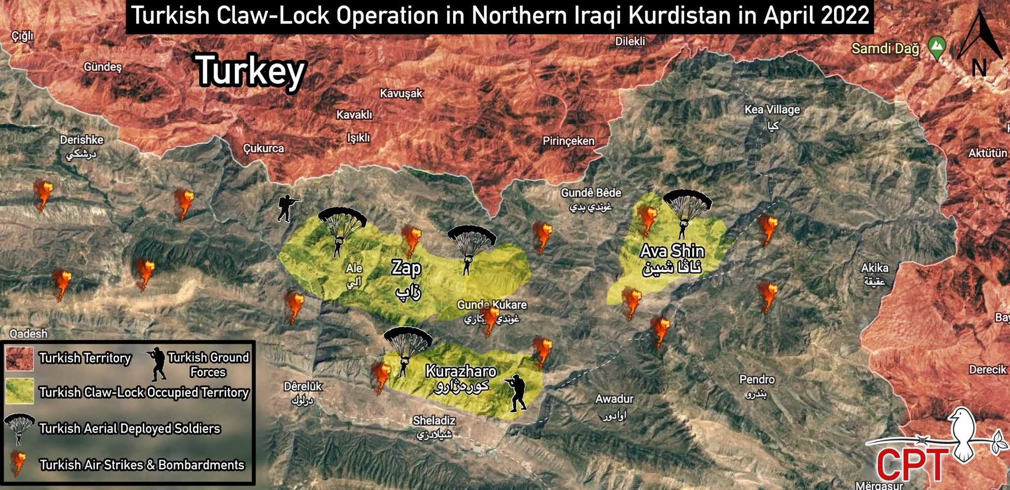 Turkey launches operation Claw Lock in IK