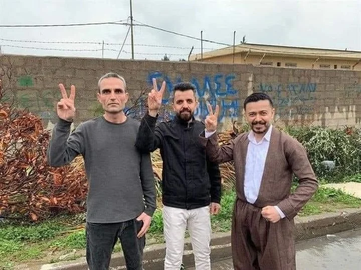 Eyaz Karam, Shvan Saeed, and Hariwan Issa Released from Prison!