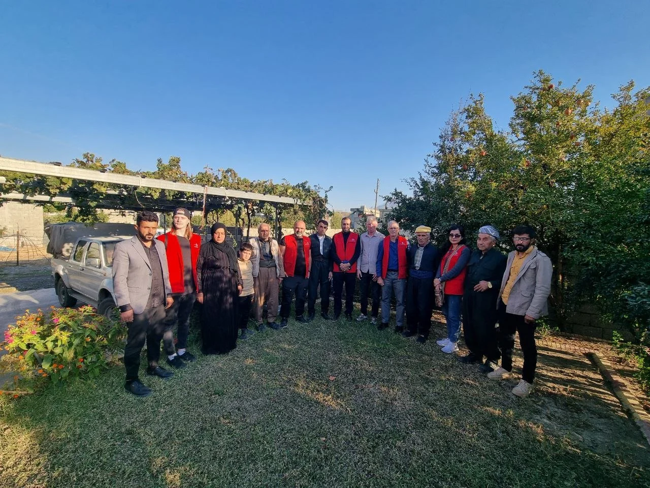 On October 29th CPT met with the family of Badii Kamal, who was killed by artillery shelling on September 3rd of this year. 