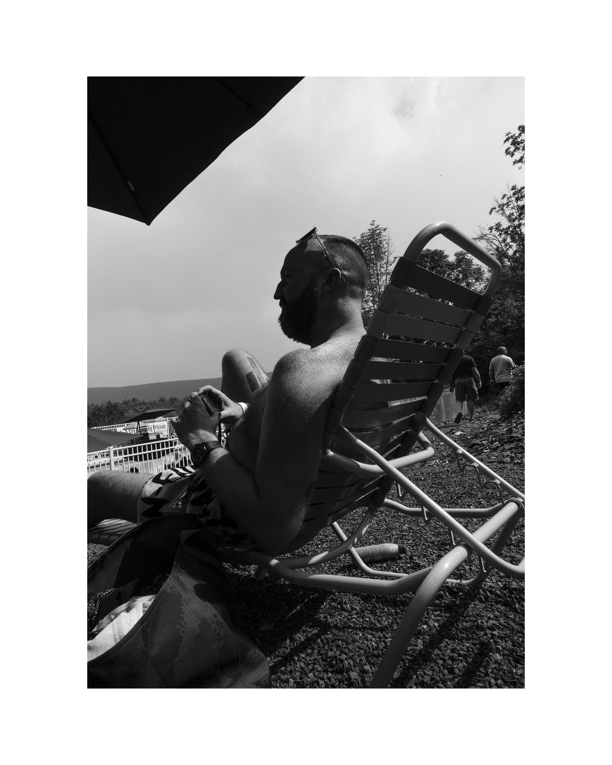   Ryan Sunbathing/Silhouette, Pennsylvania, 06.17.23  
