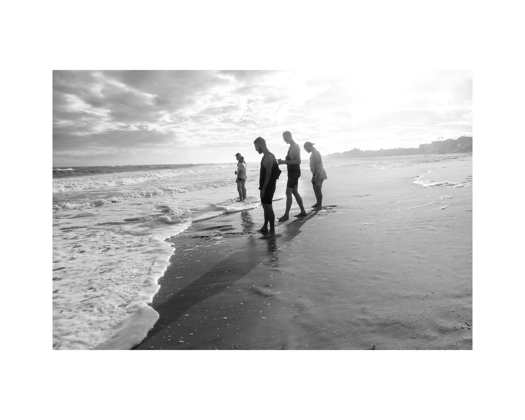   On the Beach (Ryan, Michael, Patrick, Peter, Brandon), Fire Island, 08.23.21  