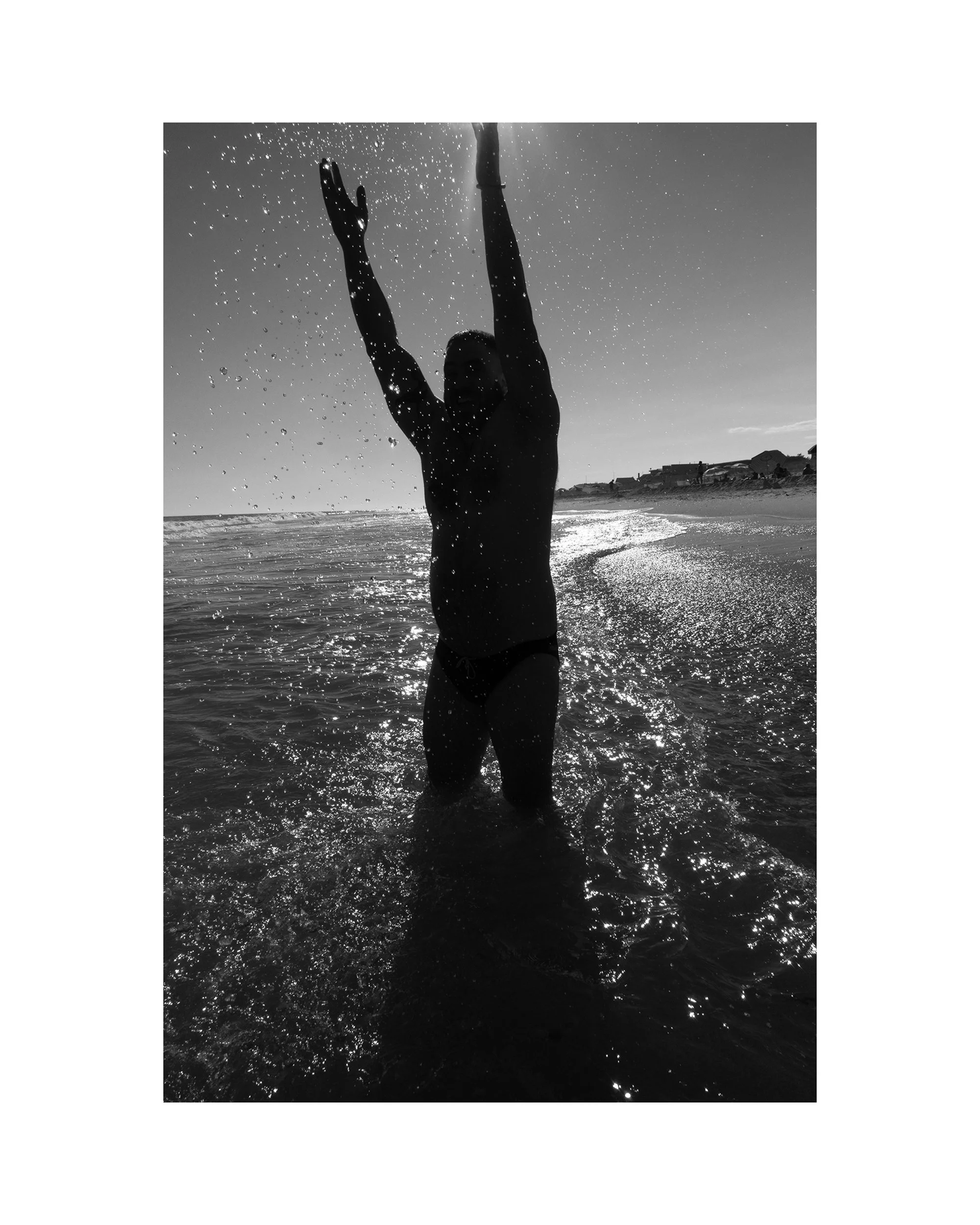   Ryan Throwing Water, Cherry Grove, 08.20.22  
