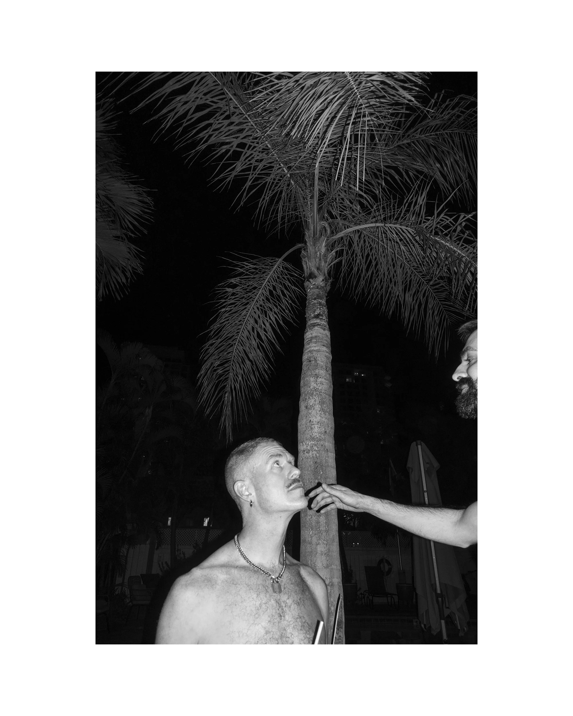   Petter looking at Patrick, Ft. Lauderdale, 01.15.24  