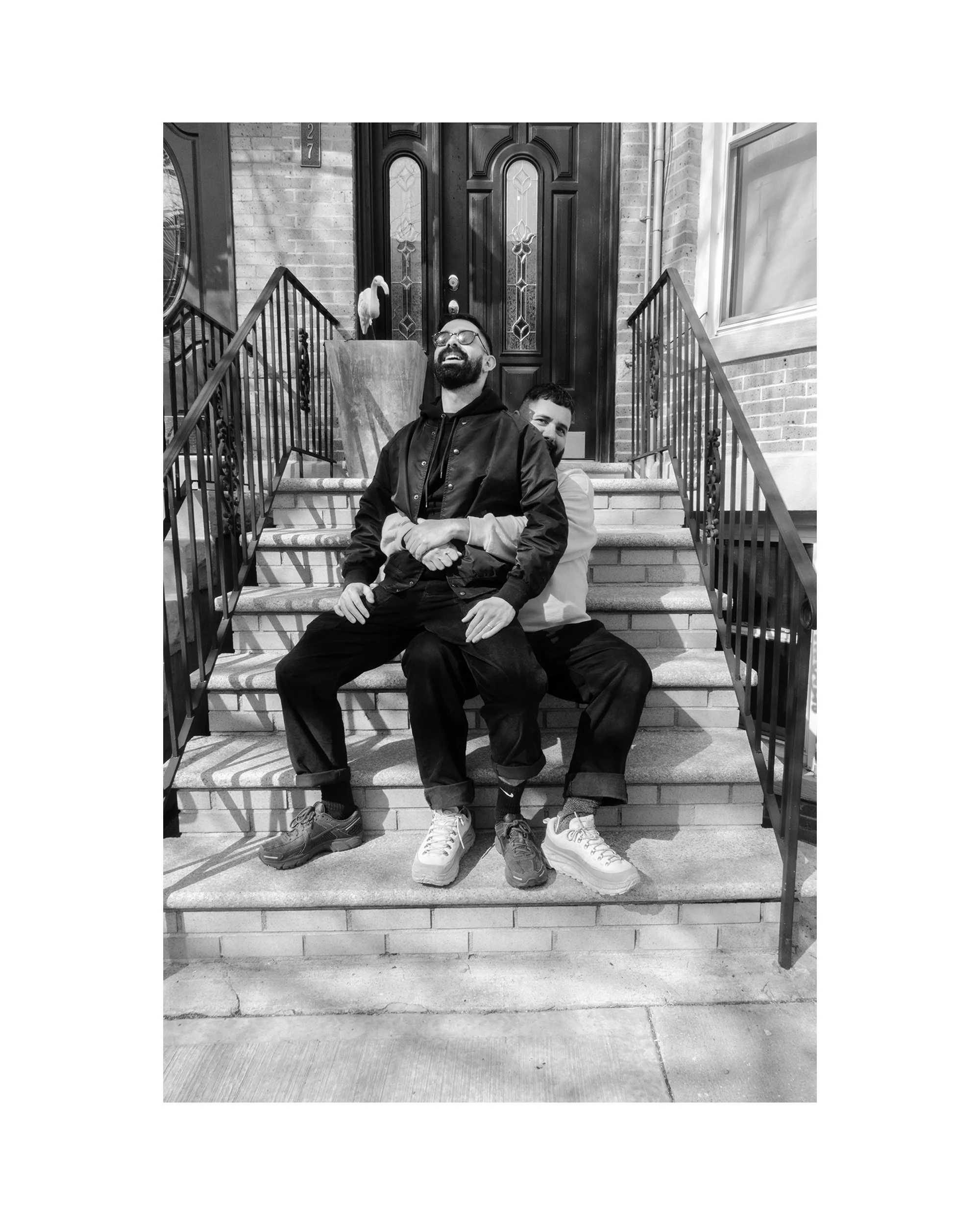   Patrick sitting on Mark’s lap, Ridgewood, 02.27.24  