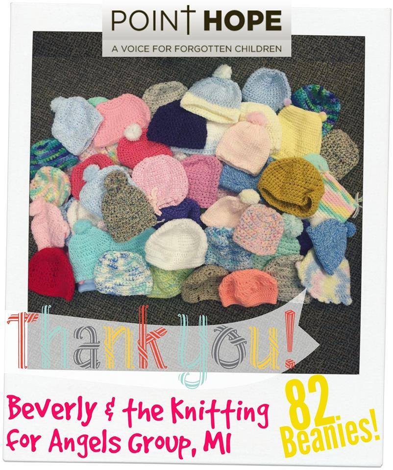 Beverly and knitting angels beanies.jpg
