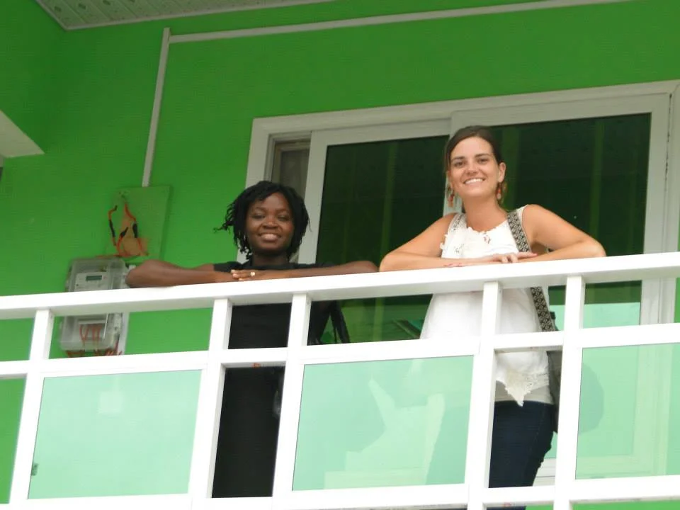 Volunteer Coordinator Ida Boateng-Asare welcomes and provides orientation at the PHG Office.