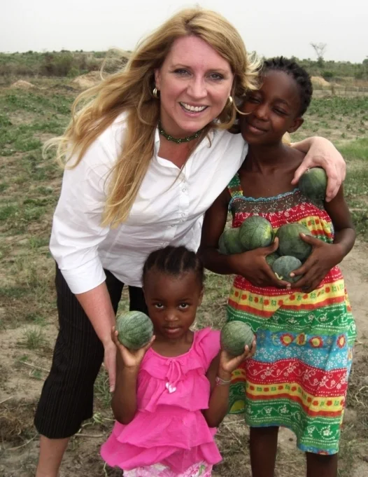 Delilah on one of her earliest trips to Ghana, found mothers in need of clean water, land with potential for farming, abandoned children starving for food and attention, and beautiful souls looking for hope. 