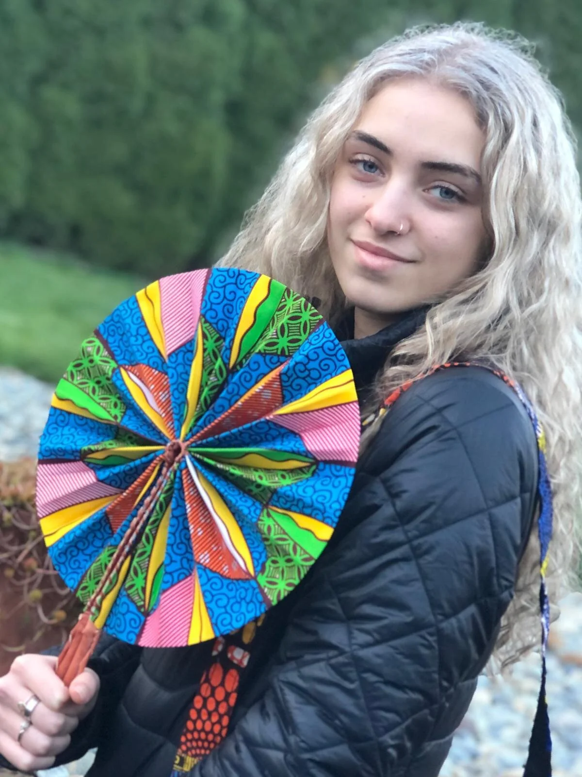Hannah with foldable fan.jpeg