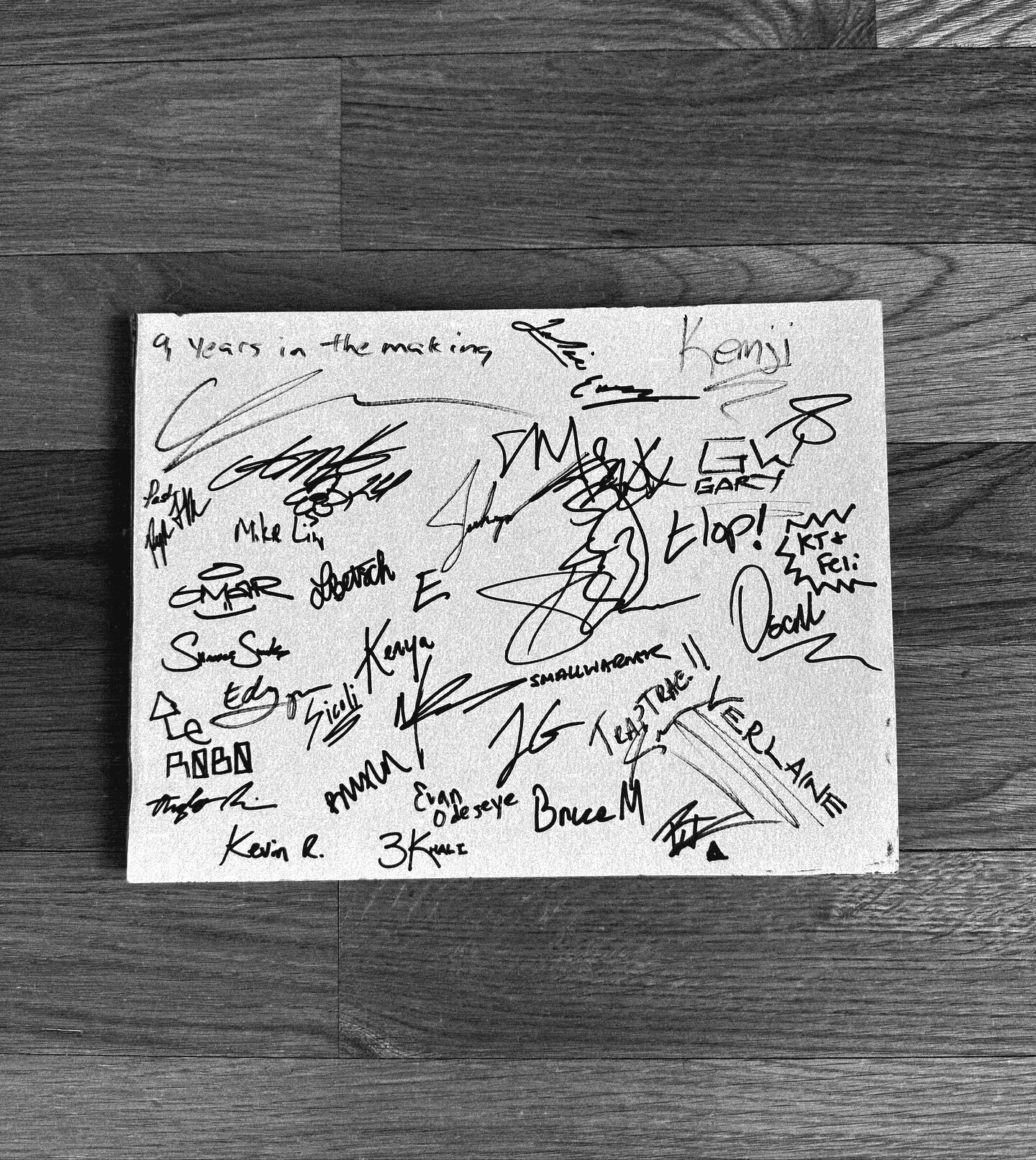 Thank you for the good times.