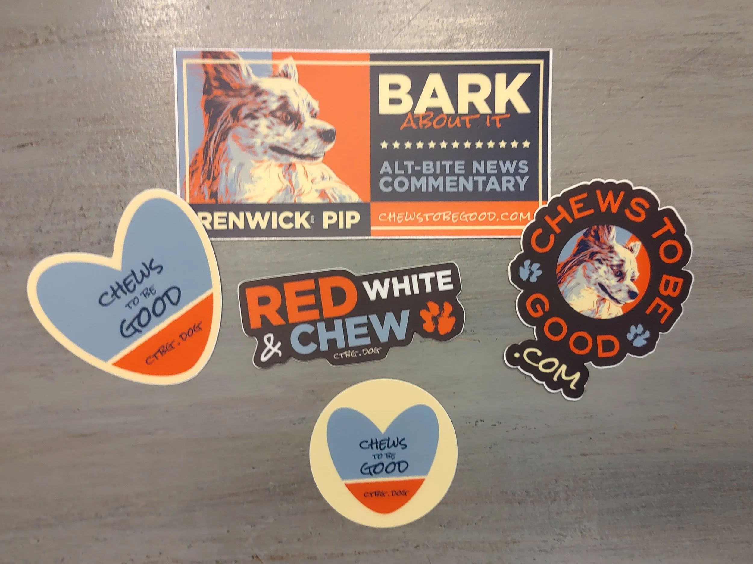 CTBG Pawtriot & Good Stickers