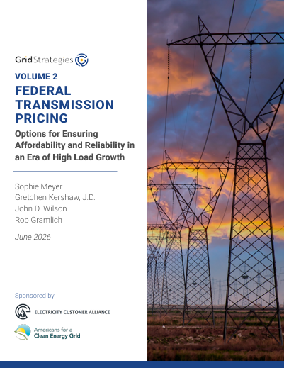 VOLUME 2 Federal Transmission Pricing: Options for Ensuring Affordability and Reliability in an Era of High Load Growth