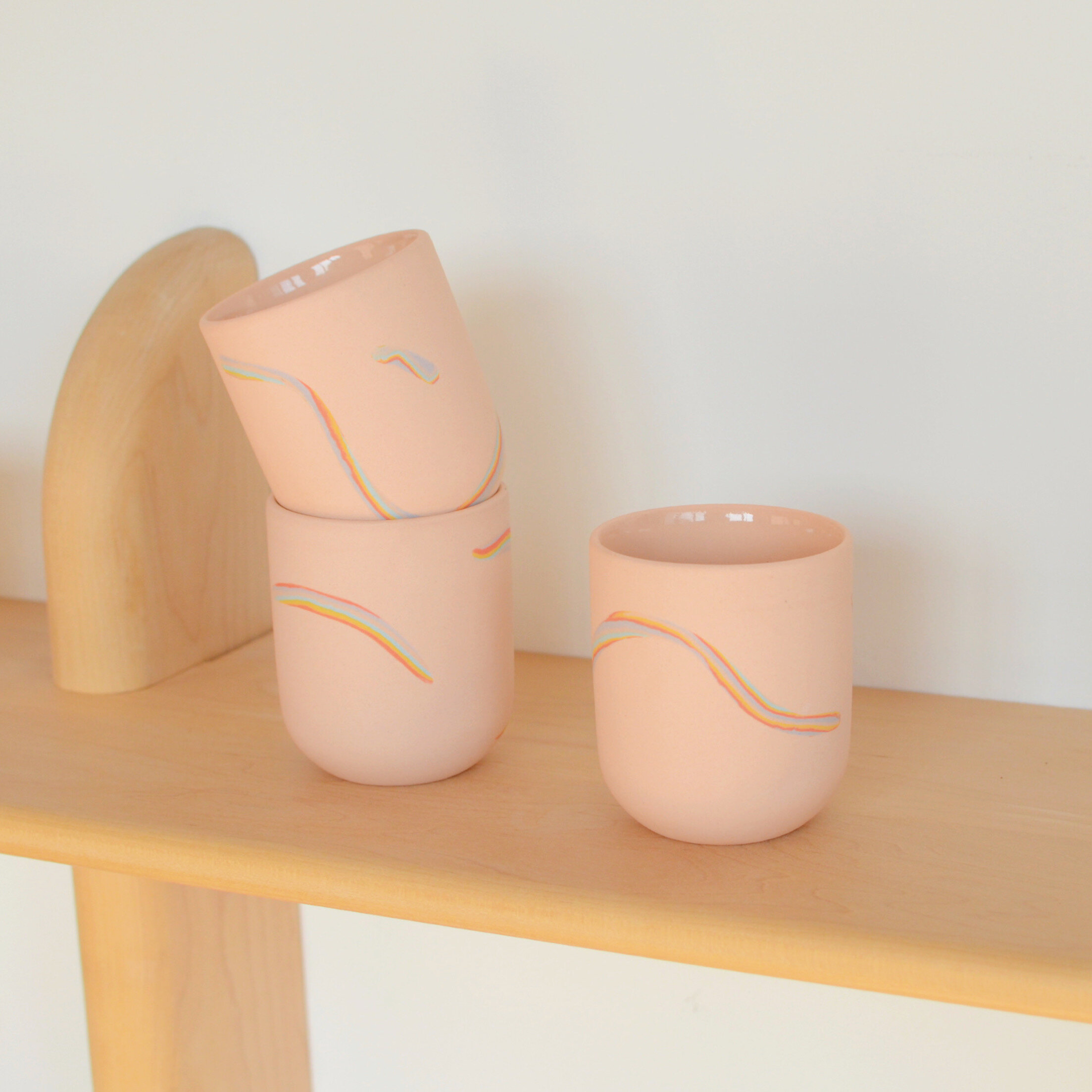 Rainbow Nerikomi Tumbler