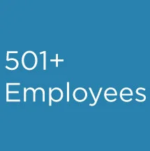 501+ Employees