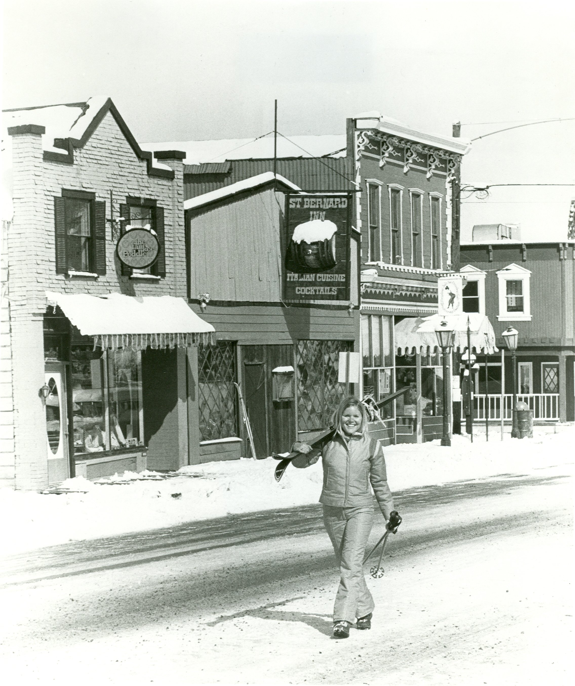 Downtown Breckenridge, circa 1960s. 