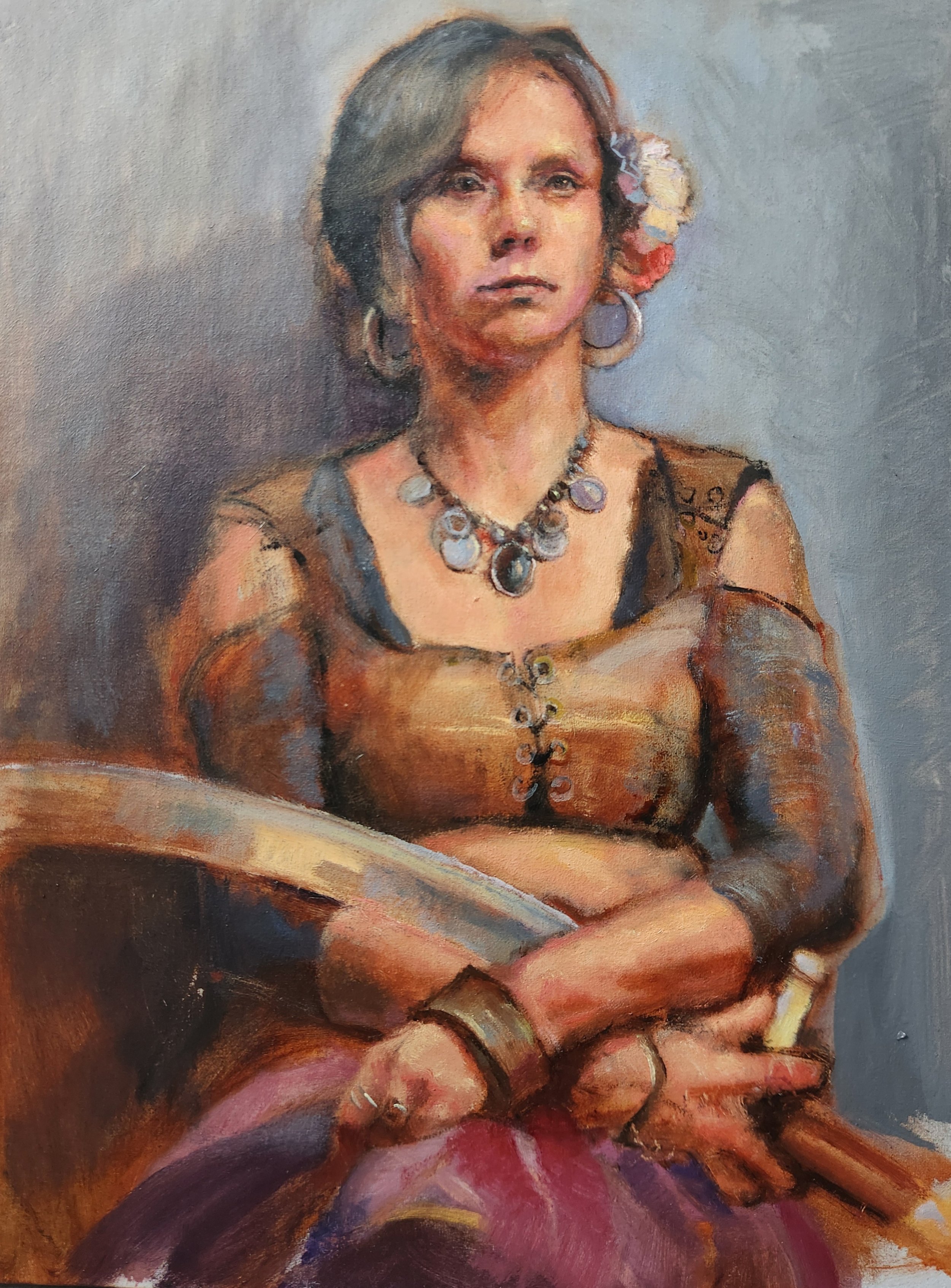 Fun with Gesture: Value and Color, the Figure in Oil Paint