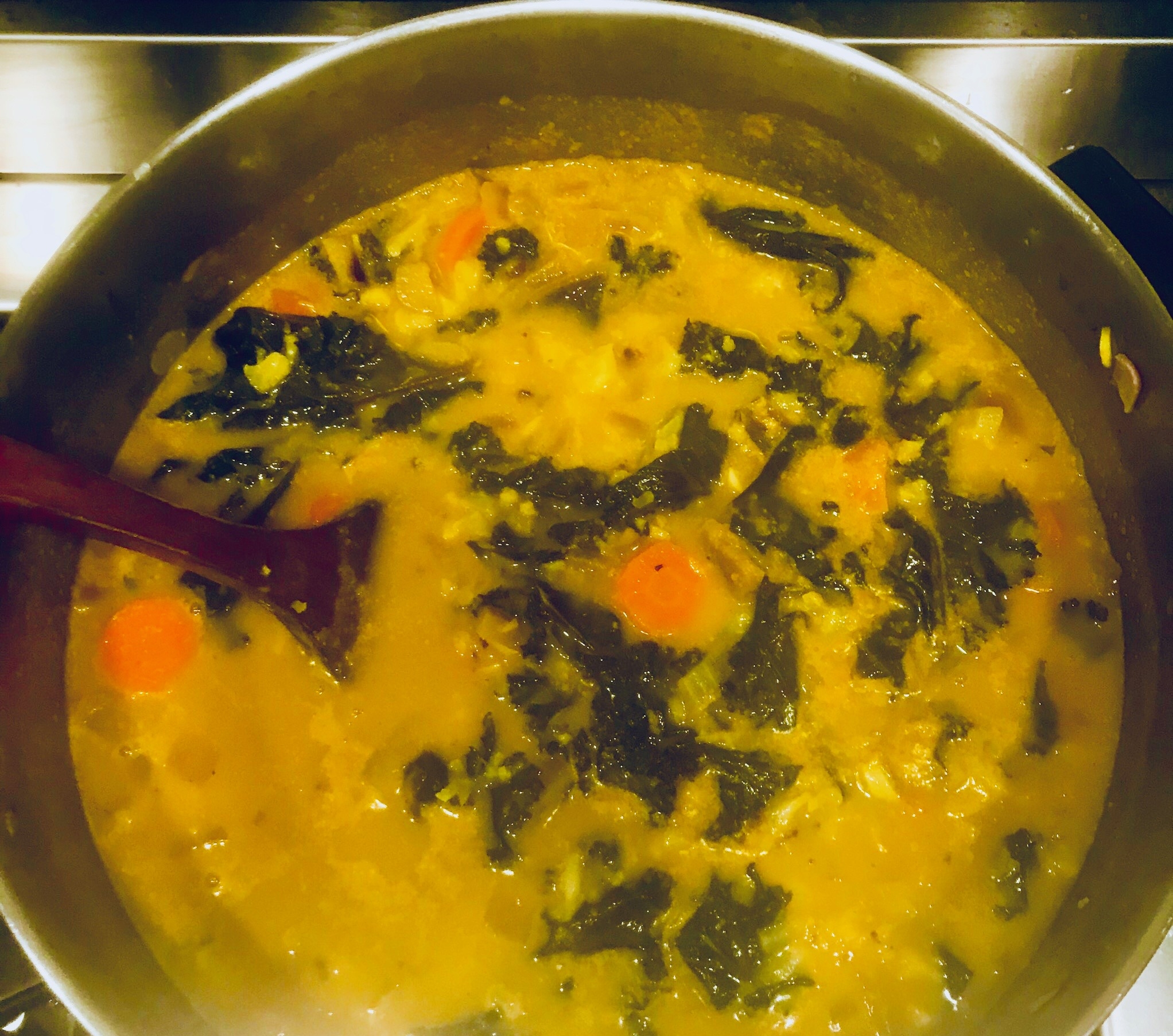 February Recipe of the Month: Cauliflower Rice & Kale Soup 