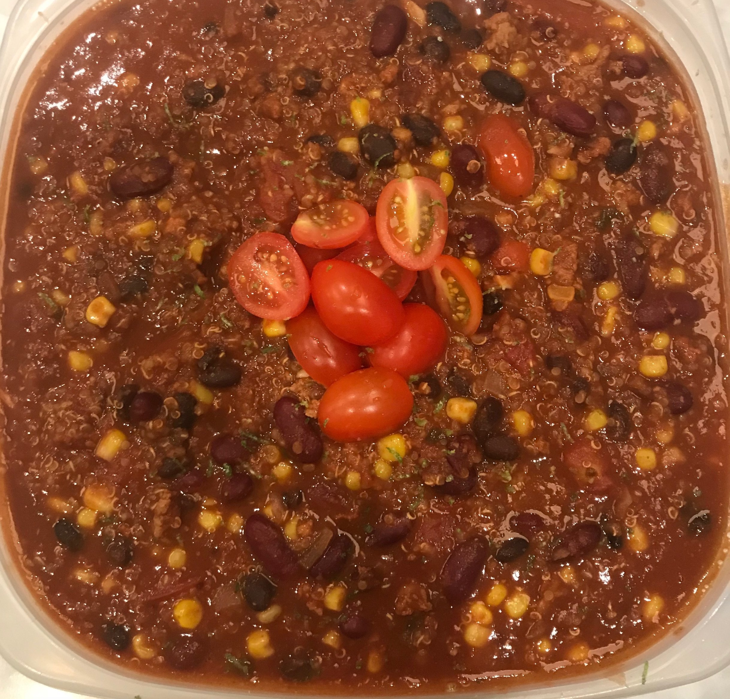  Quinoa Turkey Chili 