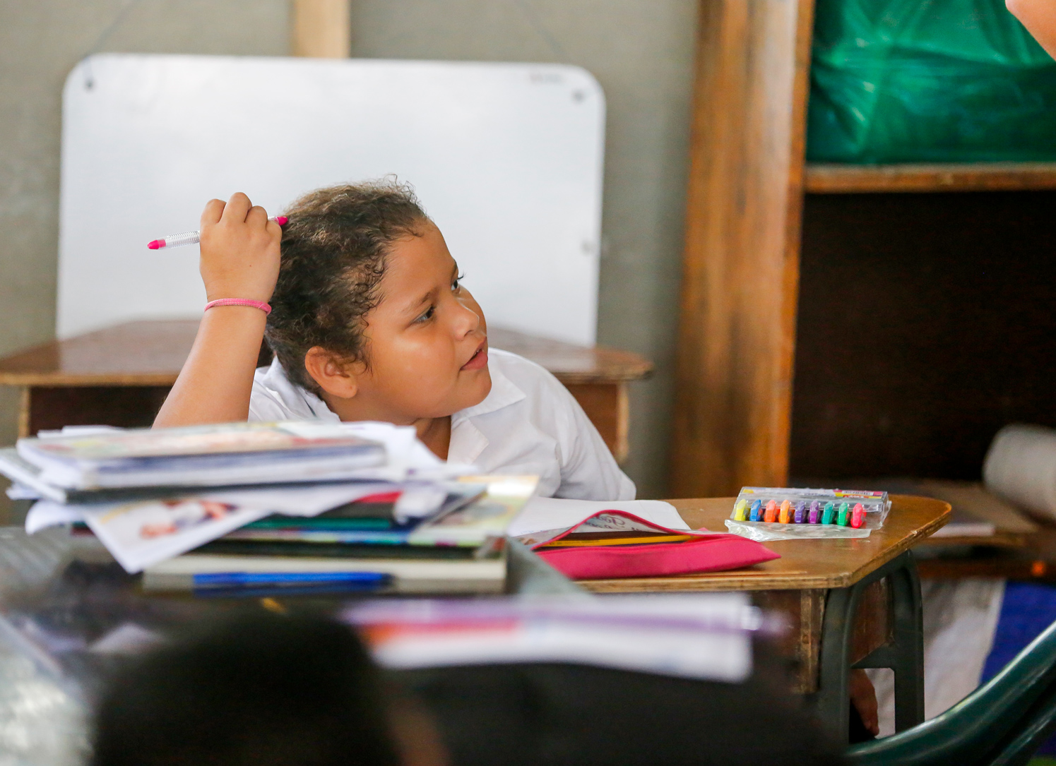 Young Student in Costa Rica School