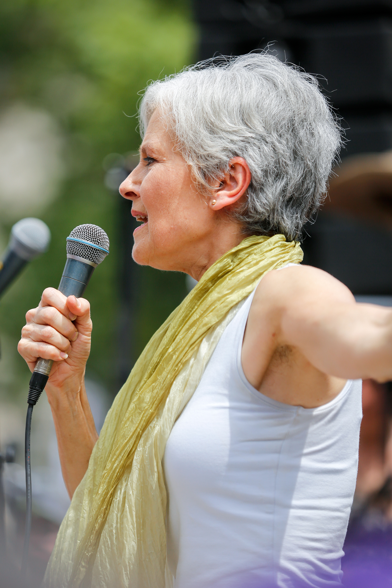 Jill Stein Speaking at 2016 DNC Demonstration