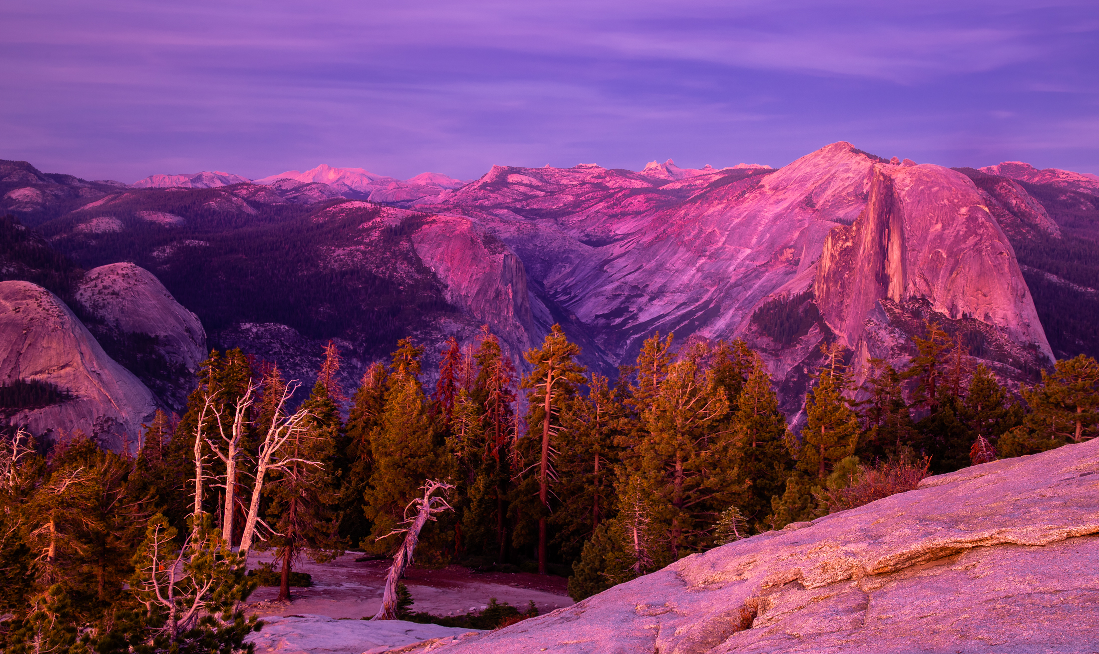 Half Dome from Sentinel Dome