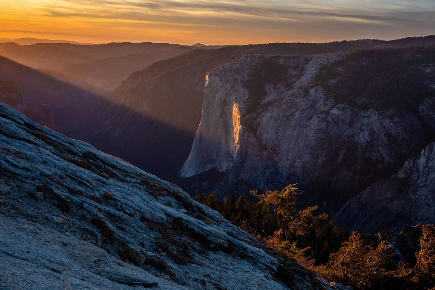 Sentinel Dome Sunset