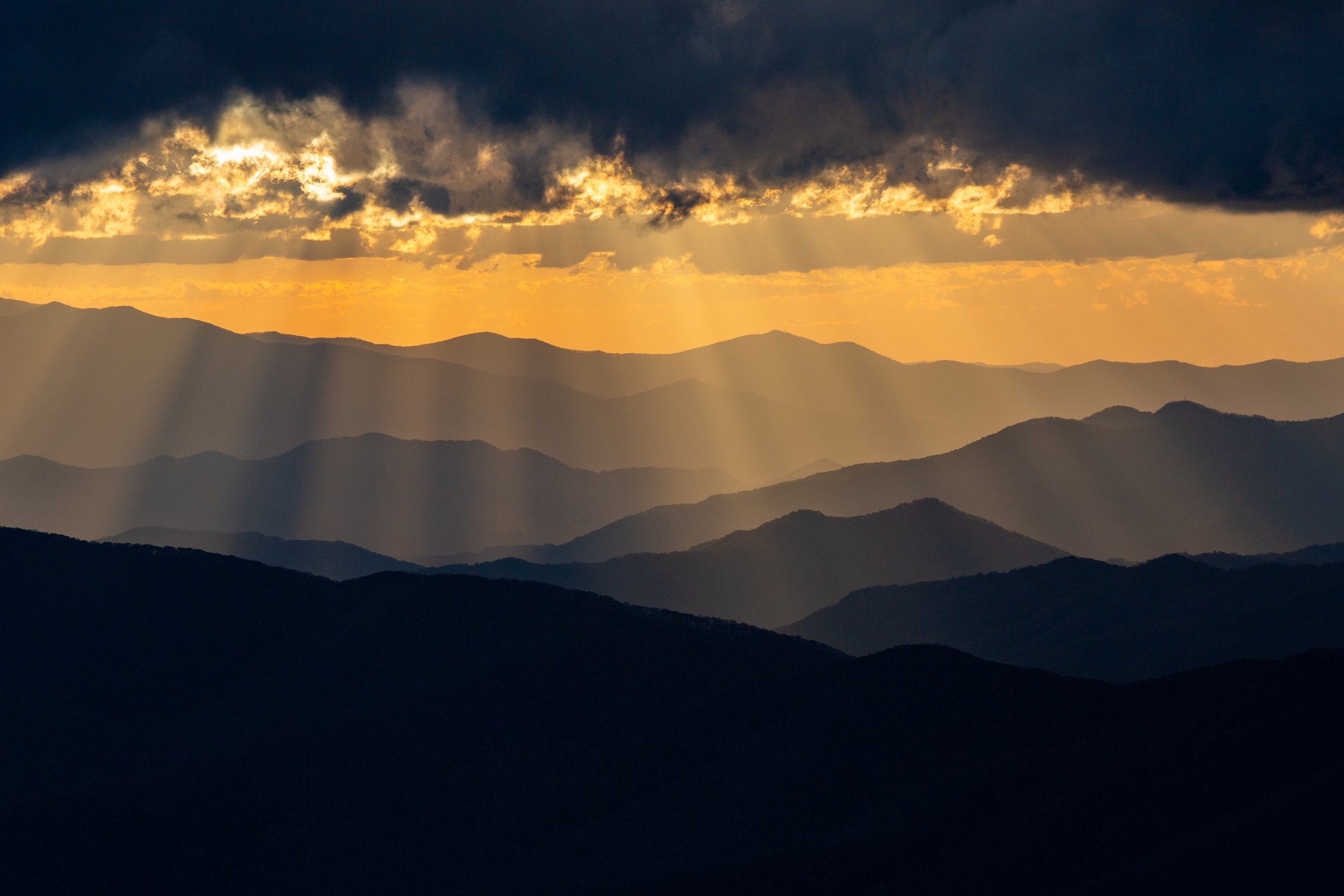 Great Smoky Mountains Sunset
