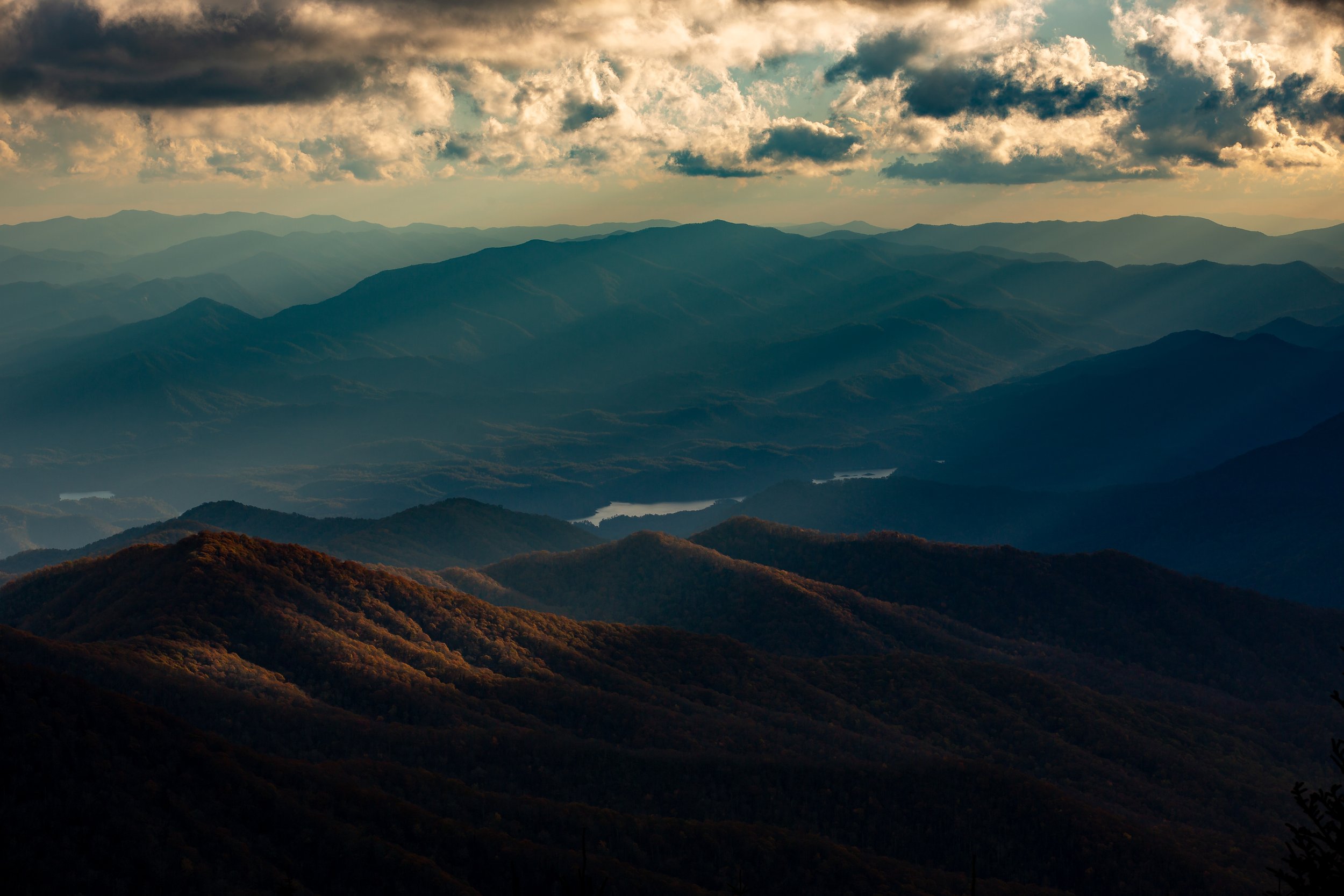 Smoky Mountain Light Rays