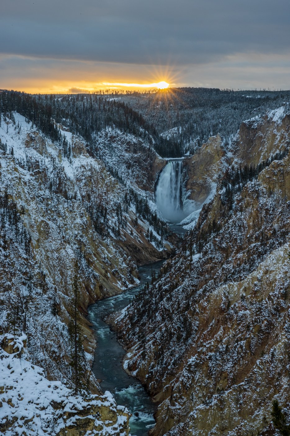 Lower Falls of the Yellowstone