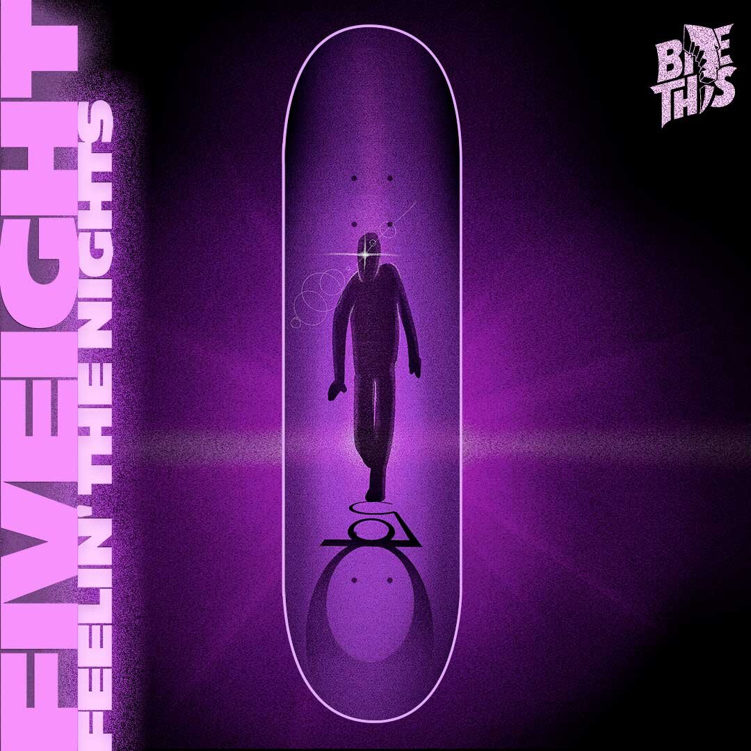 Bite This! just released Fiveight’s EP Feelin’ the Nights and it is everything you need! Genny Cingotta is a 22-year-old producer and DJ from Naples, Italy, but when he’s behind the decks as Fiveight, he’s “simply a number”. His intricate rhythms an